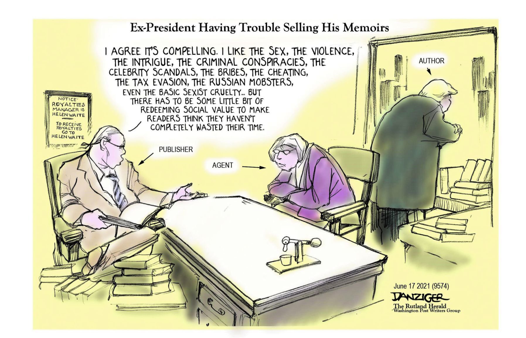 Jeff Danziger cartoon